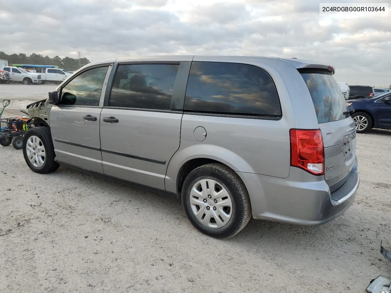 2C4RDGBG0GR103644 2016 Dodge Grand Caravan Se