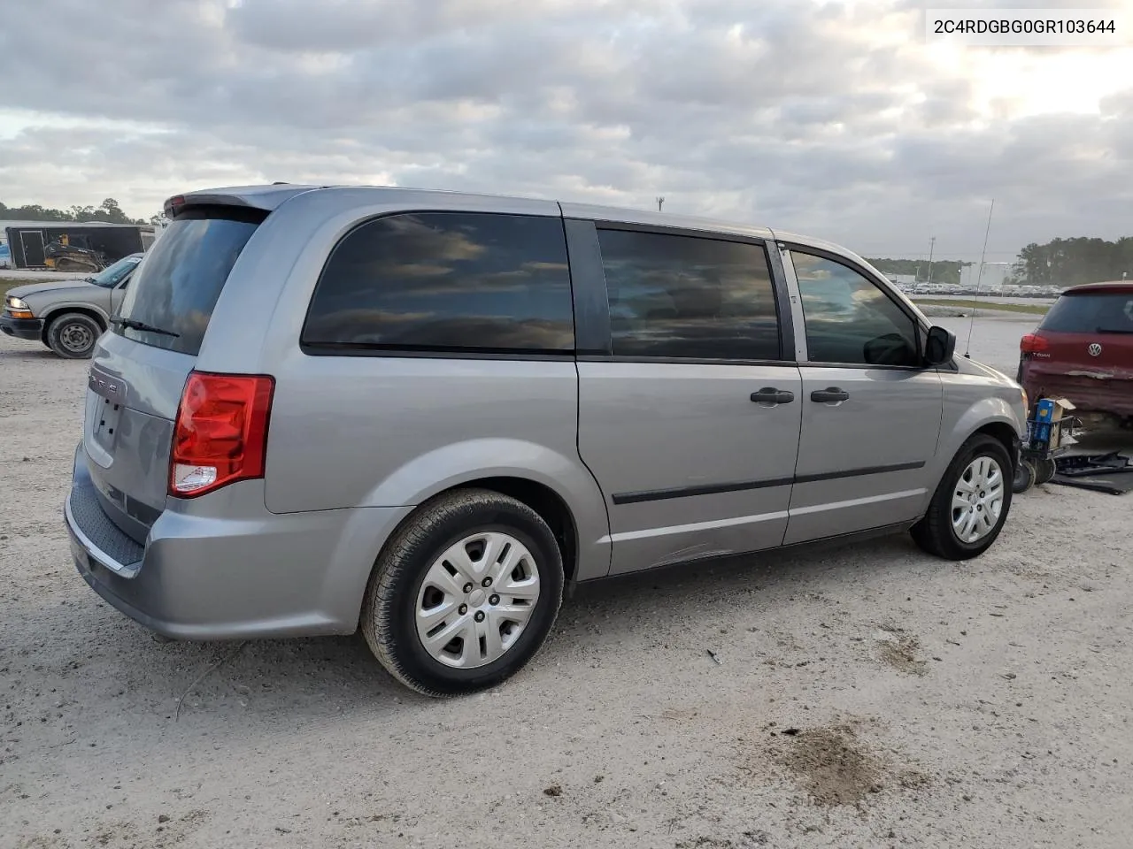 2C4RDGBG0GR103644 2016 Dodge Grand Caravan Se