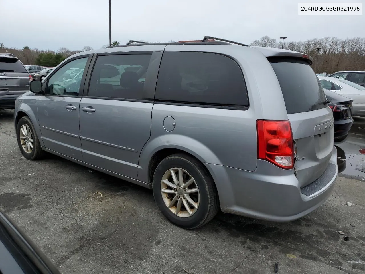 2016 Dodge Grand Caravan Sxt VIN: 2C4RDGCG3GR321995 Lot: 48970514