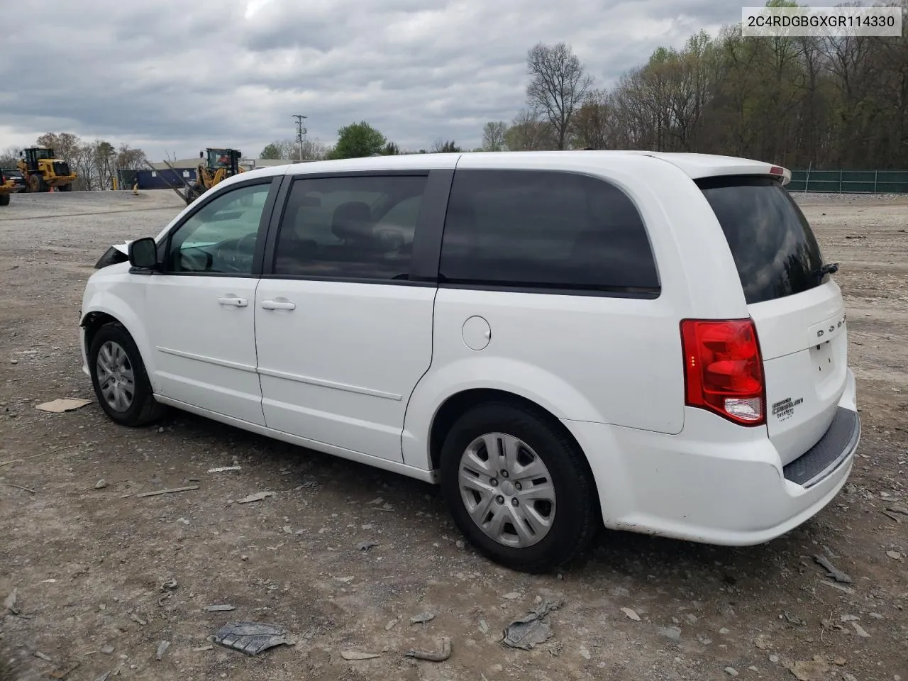 2016 Dodge Grand Caravan Se VIN: 2C4RDGBGXGR114330 Lot: 49577444