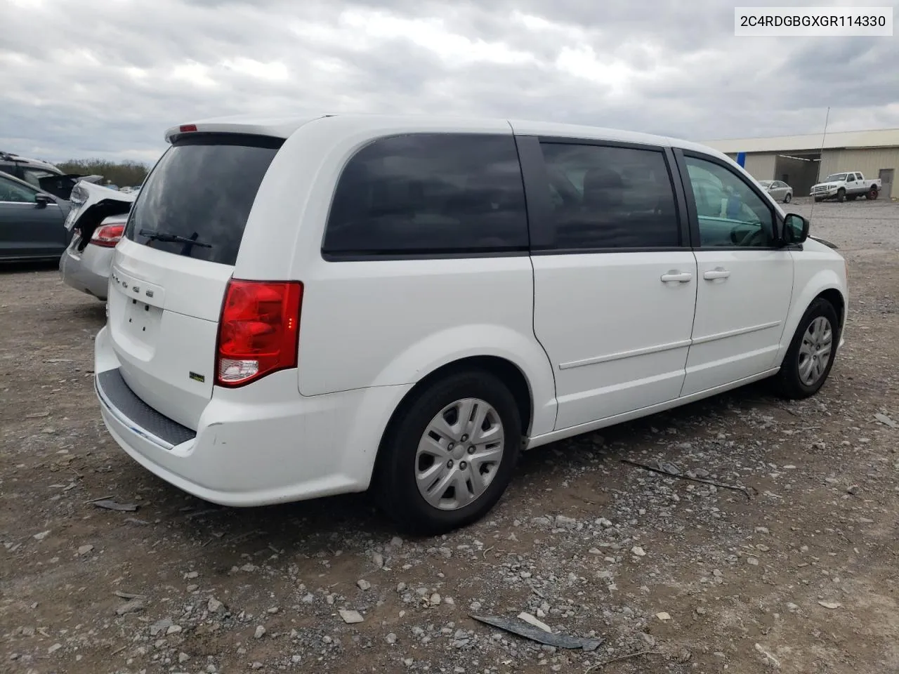 2016 Dodge Grand Caravan Se VIN: 2C4RDGBGXGR114330 Lot: 49577444