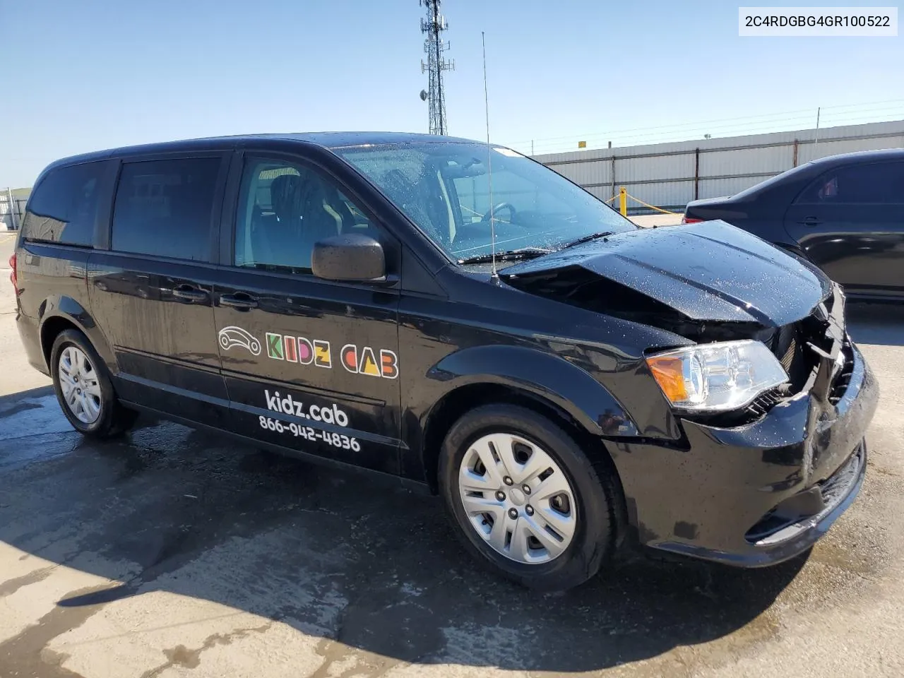 2C4RDGBG4GR100522 2016 Dodge Grand Caravan Se