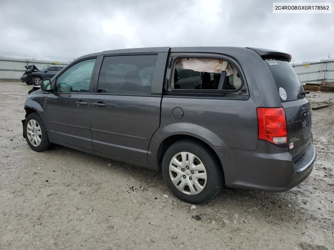 2016 Dodge Grand Caravan Se VIN: 2C4RDGBGXGR178562 Lot: 49706704