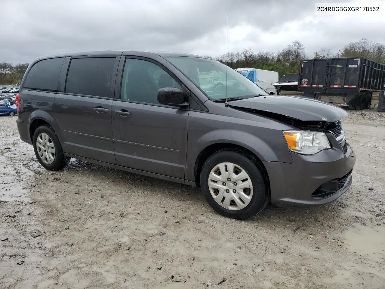 2016 Dodge Grand Caravan Se VIN: 2C4RDGBGXGR178562 Lot: 49706704