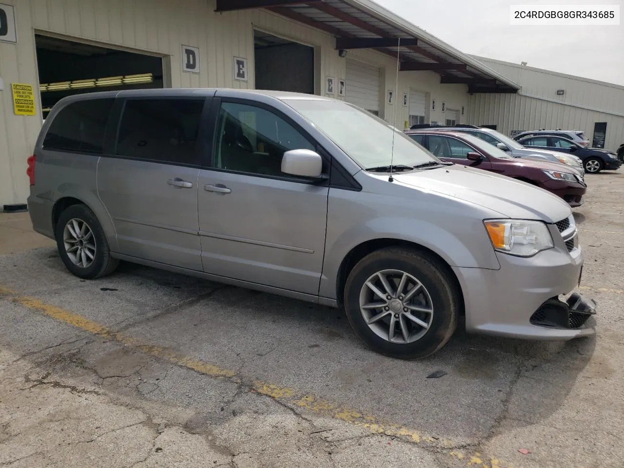 2C4RDGBG8GR343685 2016 Dodge Grand Caravan Se