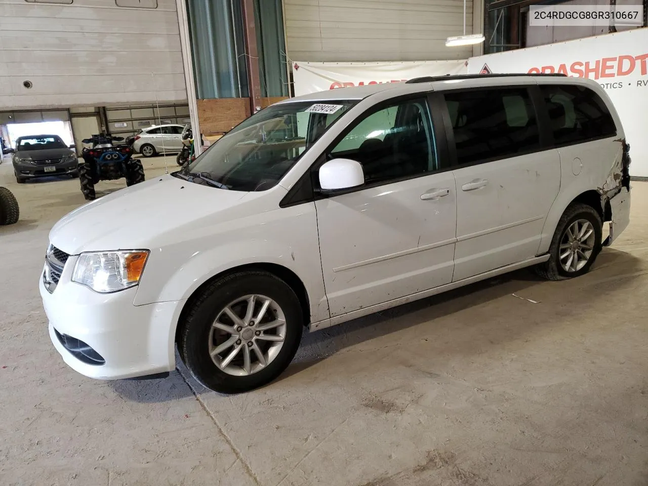 2C4RDGCG8GR310667 2016 Dodge Grand Caravan Sxt