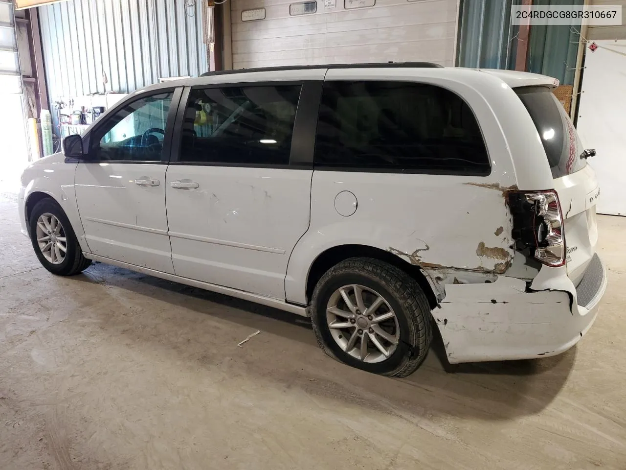 2C4RDGCG8GR310667 2016 Dodge Grand Caravan Sxt