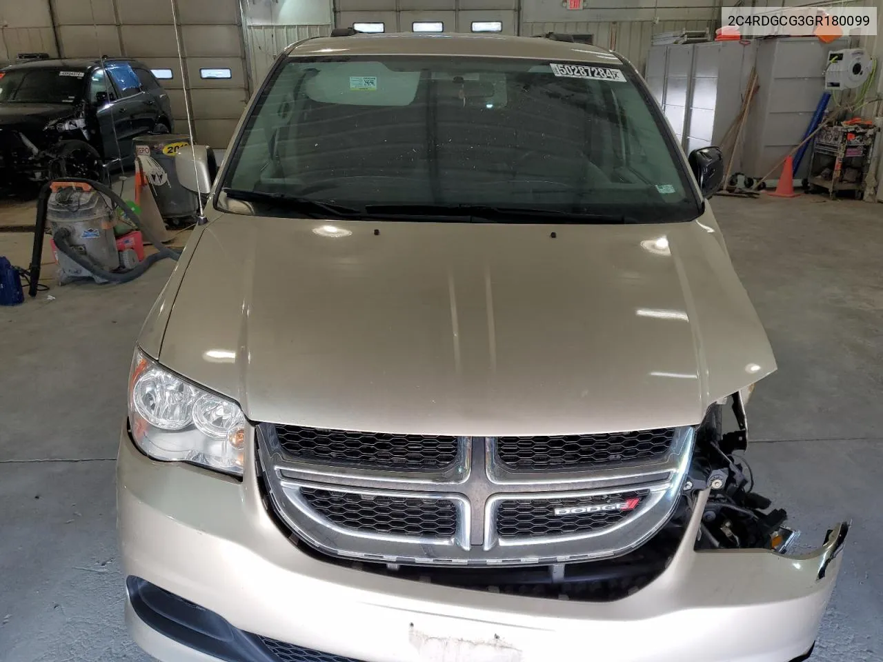 2016 Dodge Grand Caravan Sxt VIN: 2C4RDGCG3GR180099 Lot: 50287284