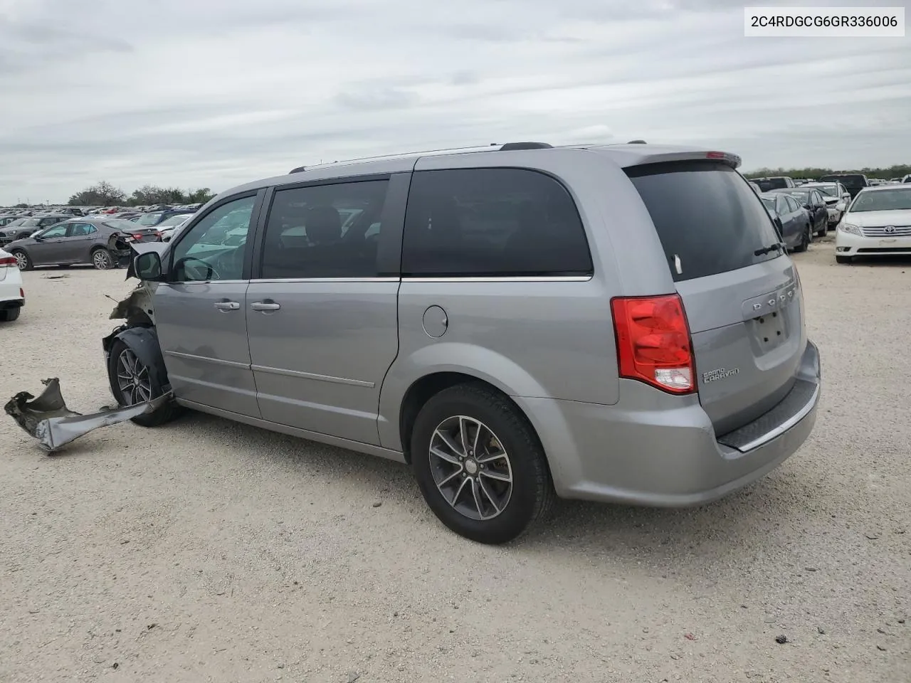 2C4RDGCG6GR336006 2016 Dodge Grand Caravan Sxt