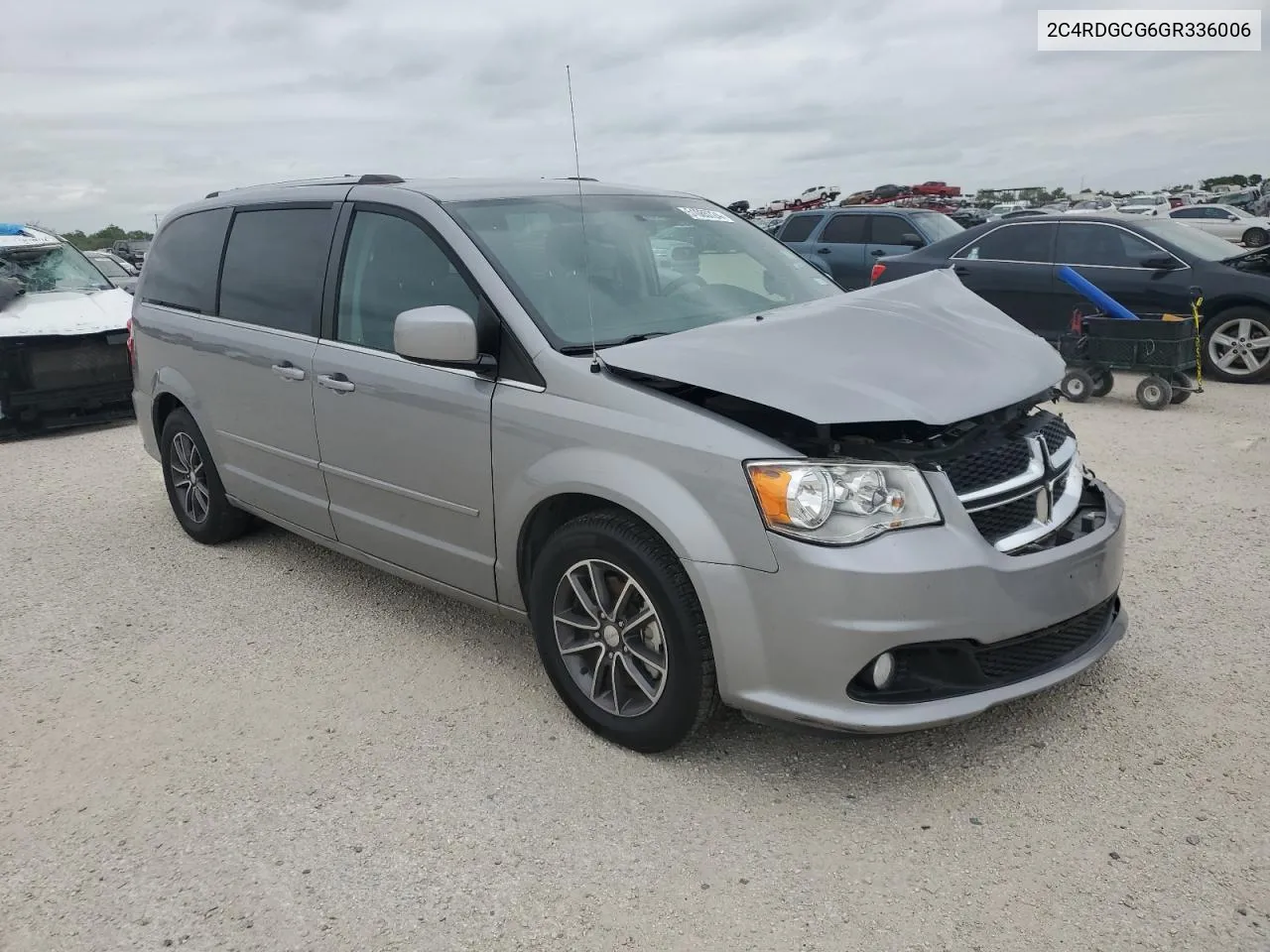 2016 Dodge Grand Caravan Sxt VIN: 2C4RDGCG6GR336006 Lot: 51065724