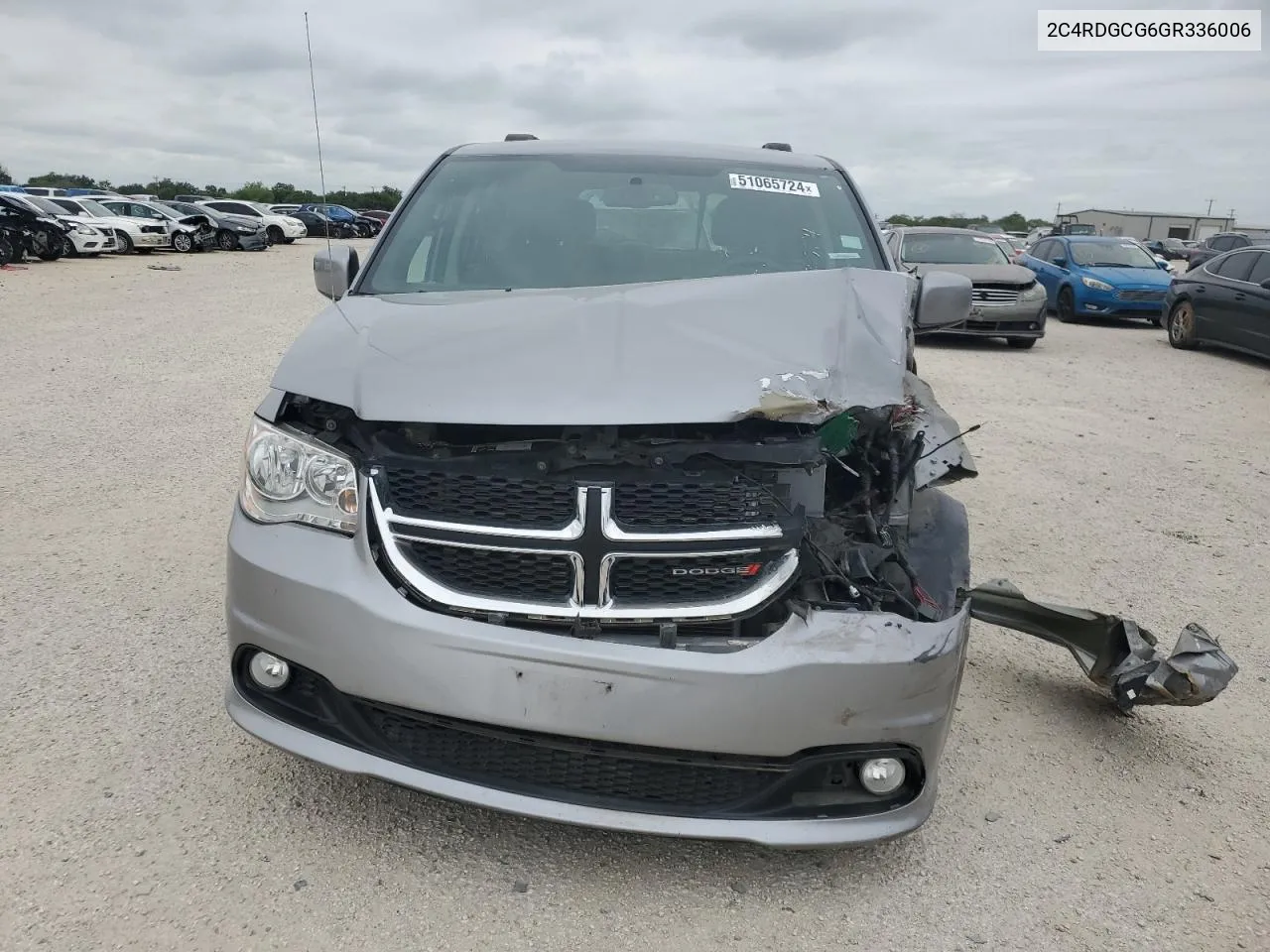 2C4RDGCG6GR336006 2016 Dodge Grand Caravan Sxt