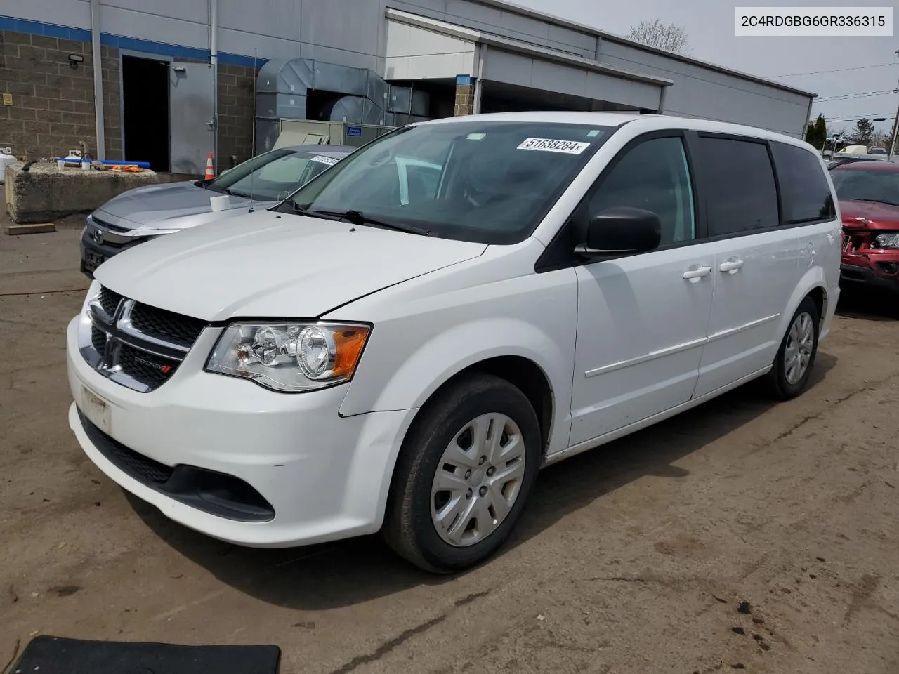 2C4RDGBG6GR336315 2016 Dodge Grand Caravan Se