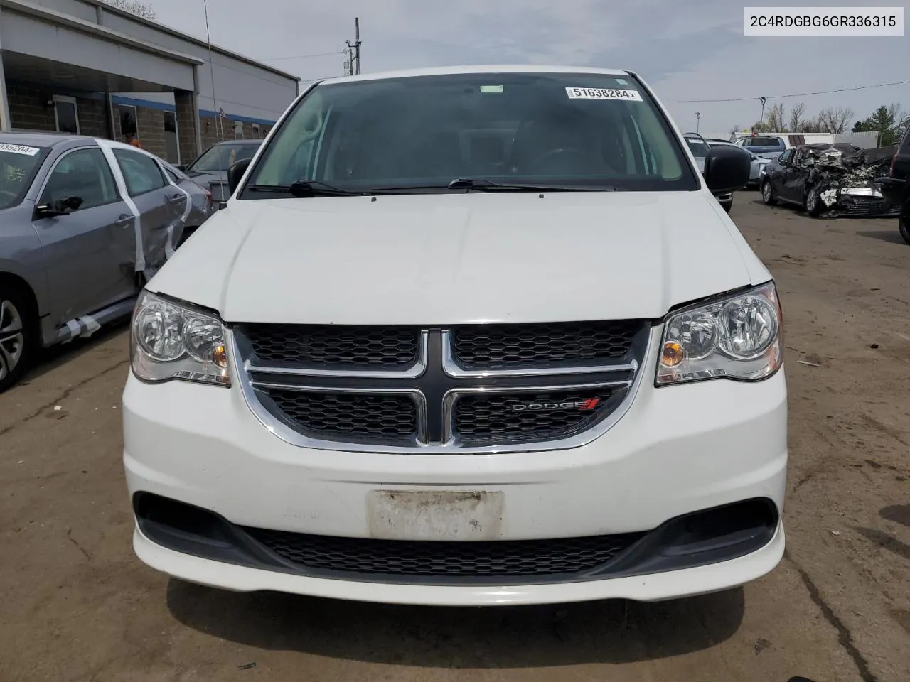 2C4RDGBG6GR336315 2016 Dodge Grand Caravan Se