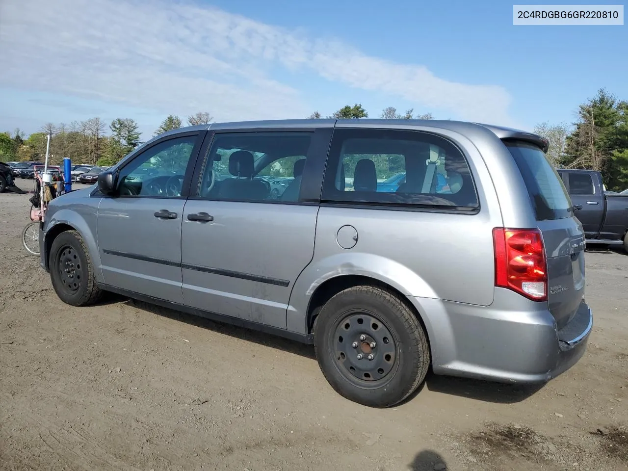 2016 Dodge Grand Caravan Se VIN: 2C4RDGBG6GR220810 Lot: 52081164