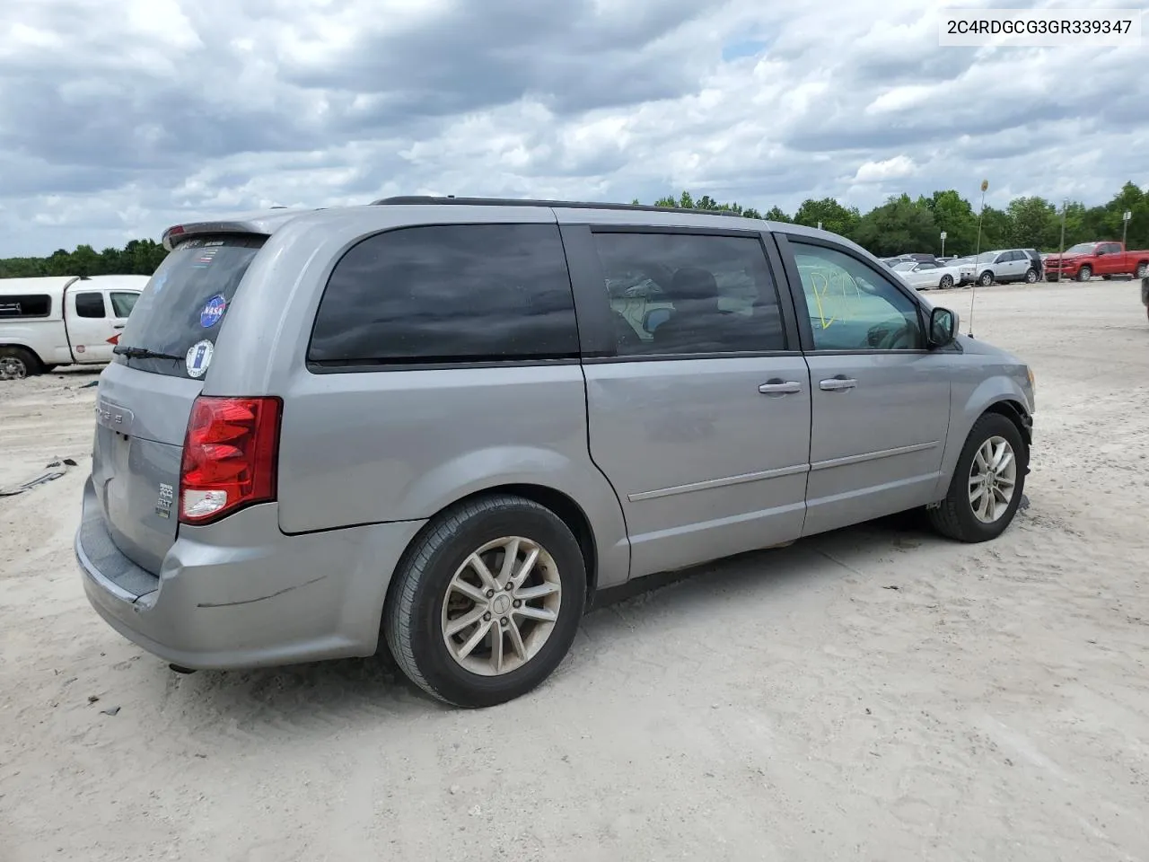 2C4RDGCG3GR339347 2016 Dodge Grand Caravan Sxt