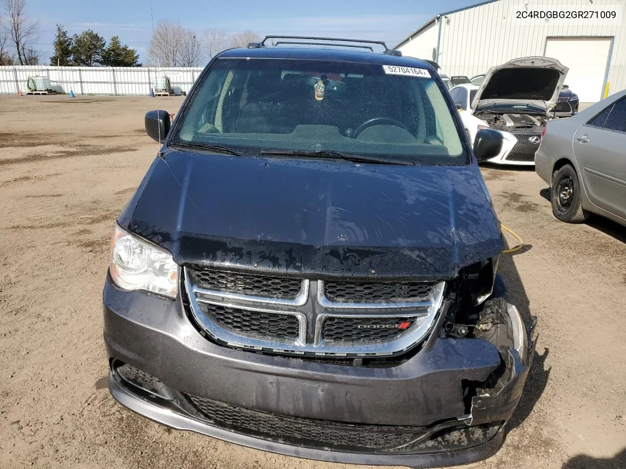 2C4RDGBG2GR271009 2016 Dodge Grand Caravan Se