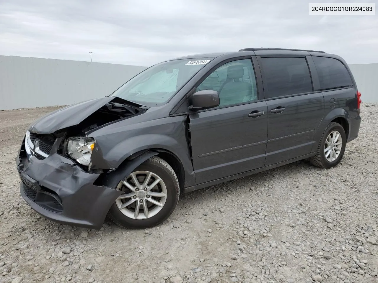 2C4RDGCG1GR224083 2016 Dodge Grand Caravan Sxt