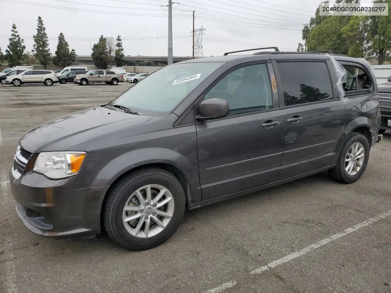 2C4RDGCG9GR235297 2016 Dodge Grand Caravan Sxt