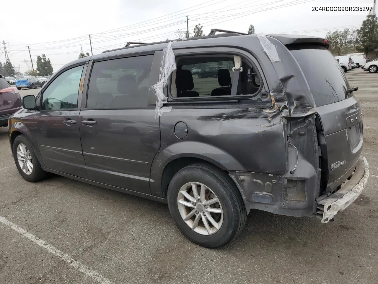 2016 Dodge Grand Caravan Sxt VIN: 2C4RDGCG9GR235297 Lot: 52854364