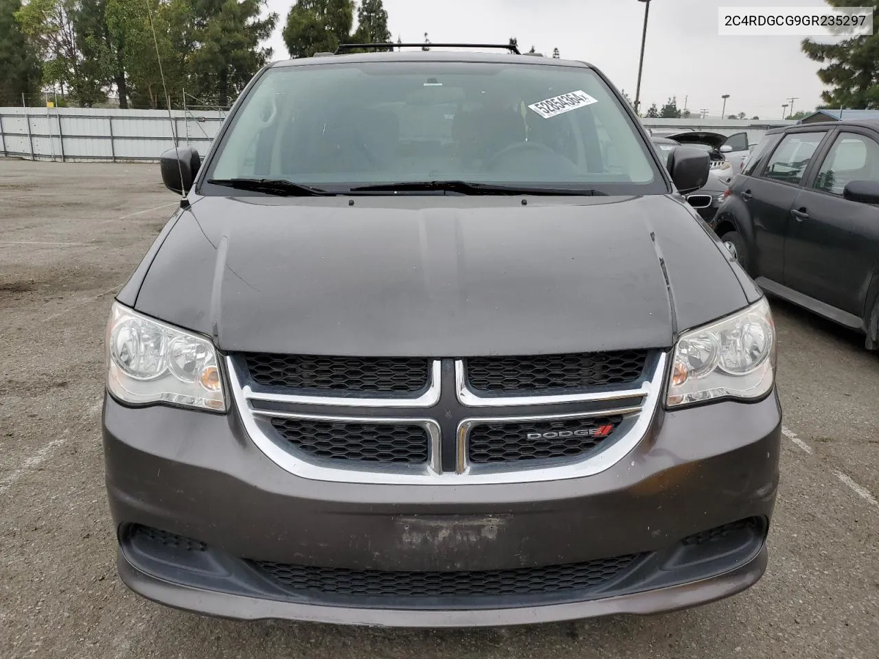 2016 Dodge Grand Caravan Sxt VIN: 2C4RDGCG9GR235297 Lot: 52854364