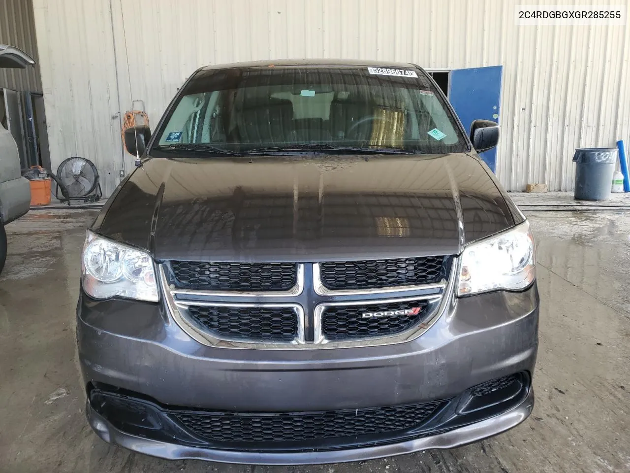 2016 Dodge Grand Caravan Se VIN: 2C4RDGBGXGR285255 Lot: 52896674