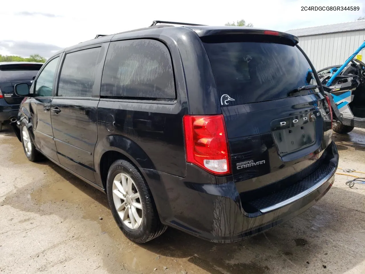 2C4RDGCG8GR344589 2016 Dodge Grand Caravan Sxt