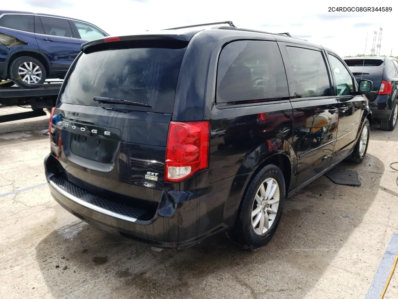 2C4RDGCG8GR344589 2016 Dodge Grand Caravan Sxt