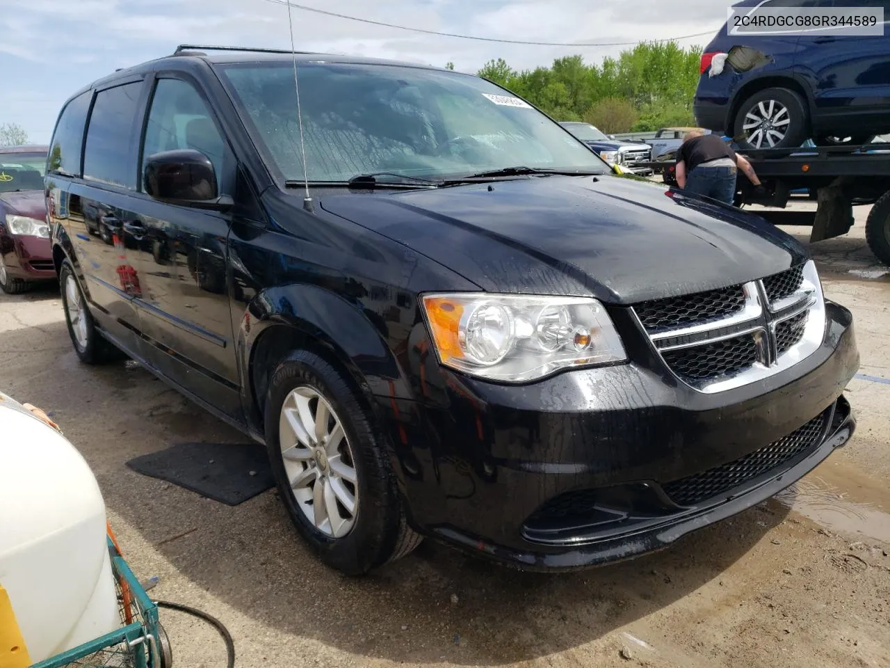 2C4RDGCG8GR344589 2016 Dodge Grand Caravan Sxt