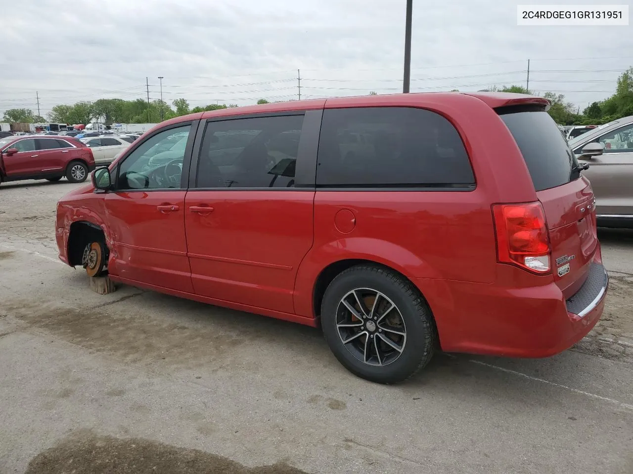 2016 Dodge Grand Caravan R/T VIN: 2C4RDGEG1GR131951 Lot: 53201004