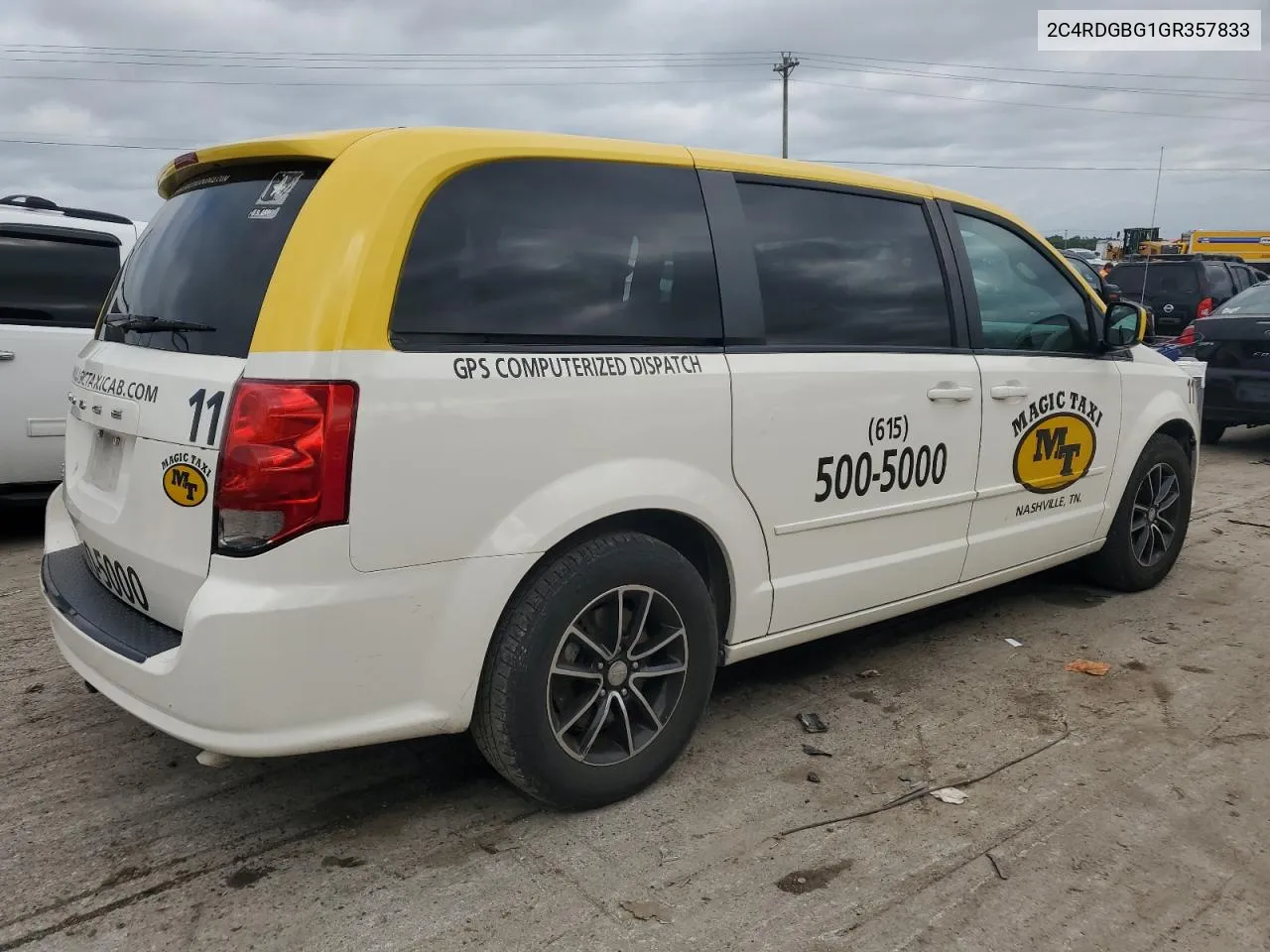 2C4RDGBG1GR357833 2016 Dodge Grand Caravan Se