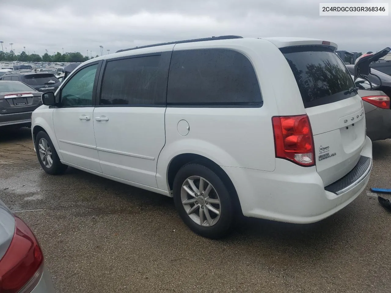 2C4RDGCG3GR368346 2016 Dodge Grand Caravan Sxt