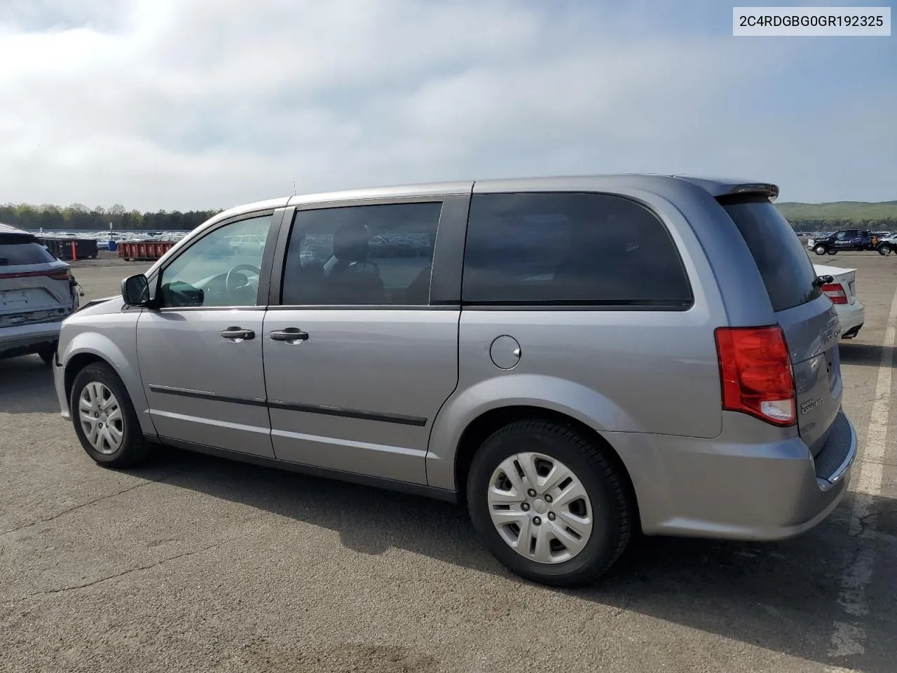 2016 Dodge Grand Caravan Se VIN: 2C4RDGBG0GR192325 Lot: 53510774