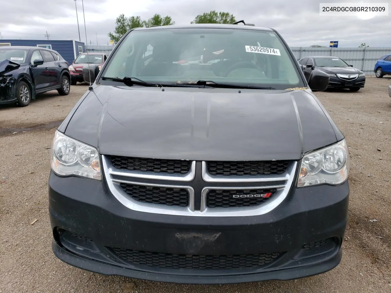 2C4RDGCG8GR210309 2016 Dodge Grand Caravan Sxt