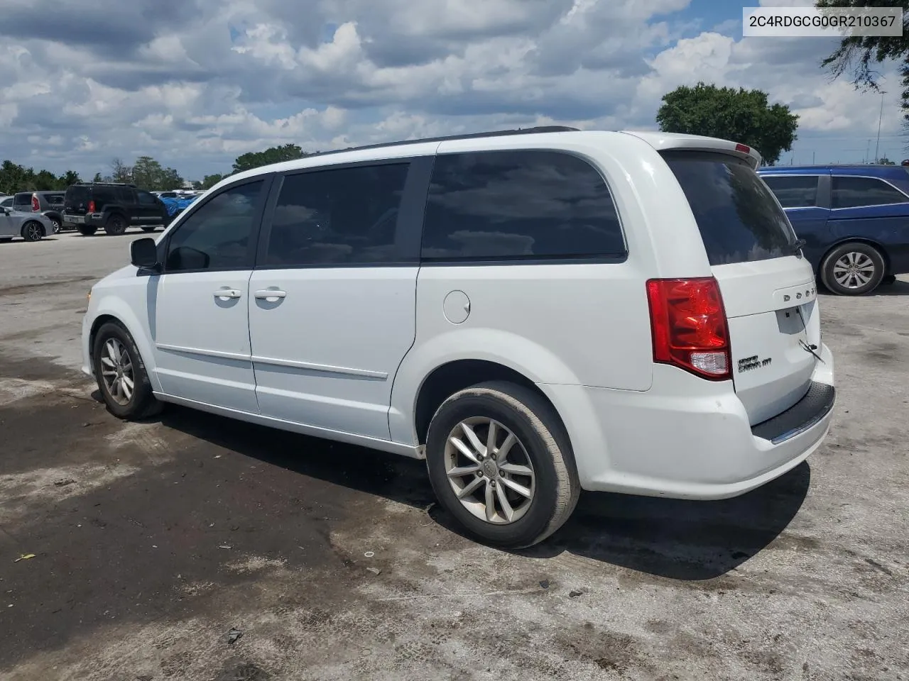 2016 Dodge Grand Caravan Sxt VIN: 2C4RDGCG0GR210367 Lot: 53755854