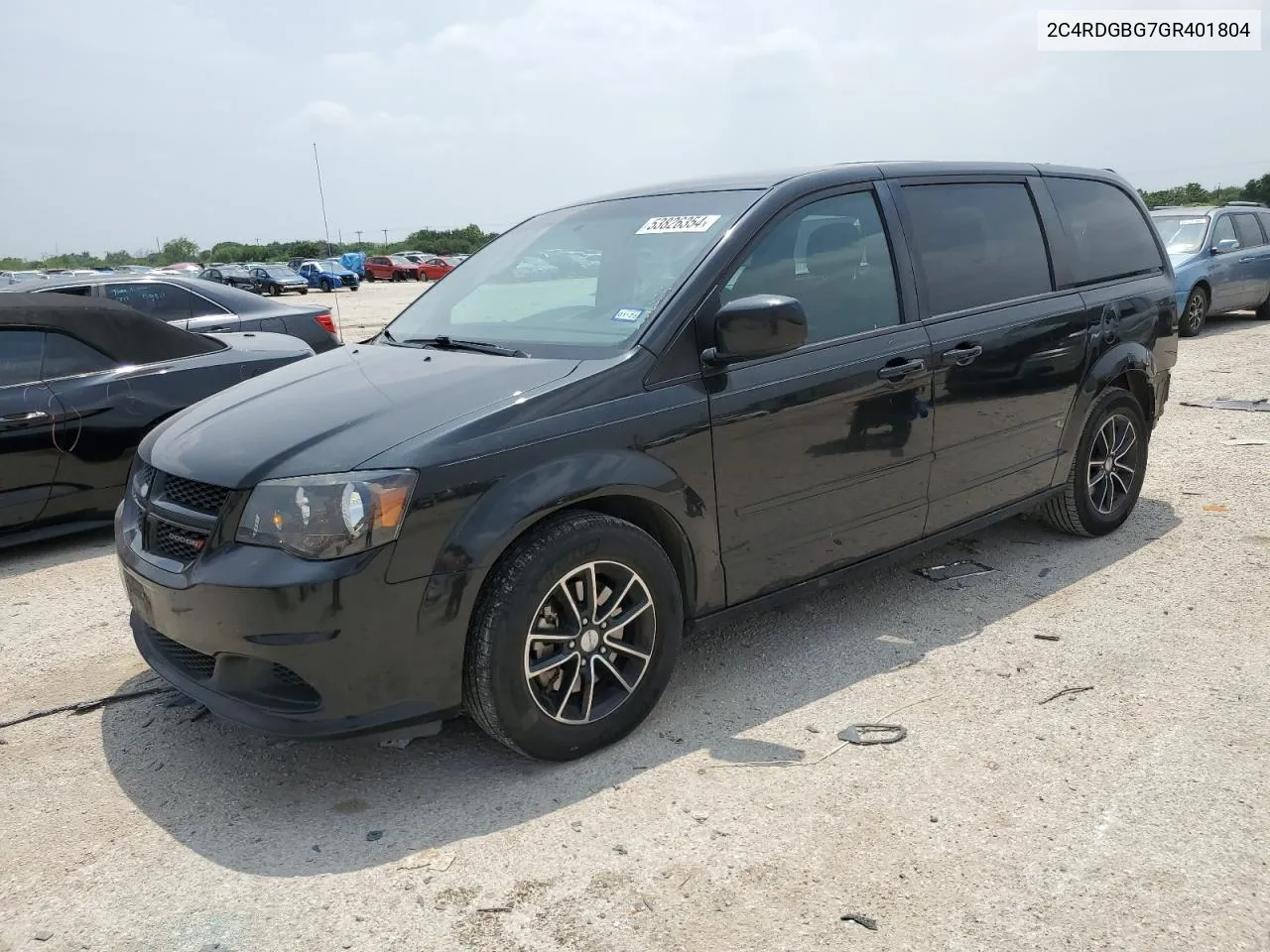 2C4RDGBG7GR401804 2016 Dodge Grand Caravan Se