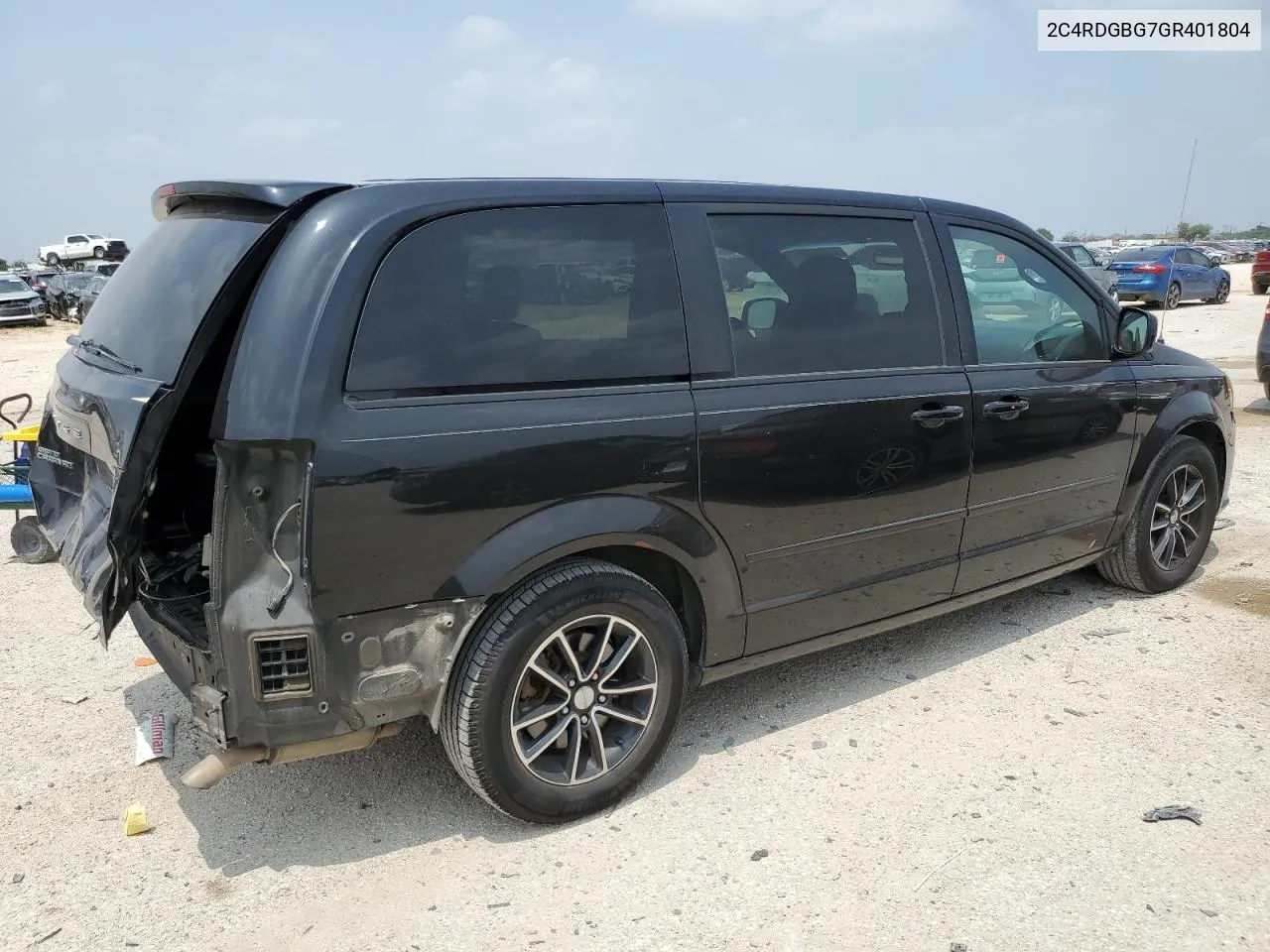 2016 Dodge Grand Caravan Se VIN: 2C4RDGBG7GR401804 Lot: 53826354