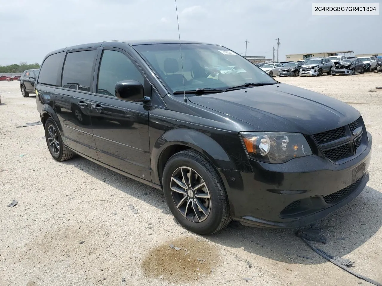 2C4RDGBG7GR401804 2016 Dodge Grand Caravan Se