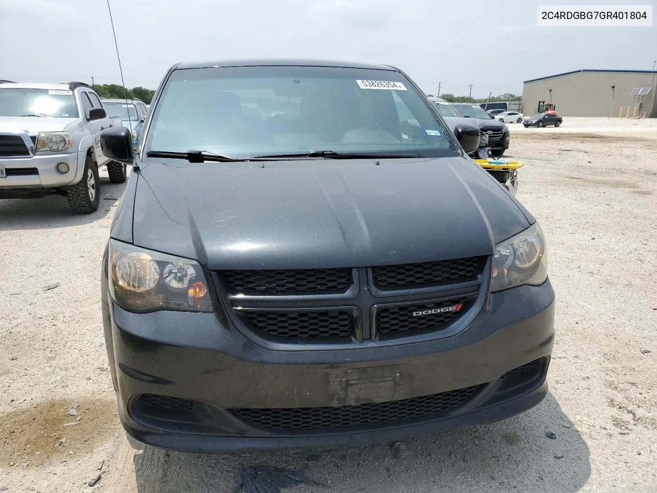 2016 Dodge Grand Caravan Se VIN: 2C4RDGBG7GR401804 Lot: 53826354