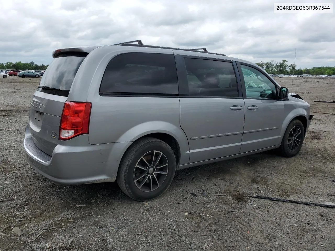 2016 Dodge Grand Caravan R/T VIN: 2C4RDGEG6GR367544 Lot: 53843464