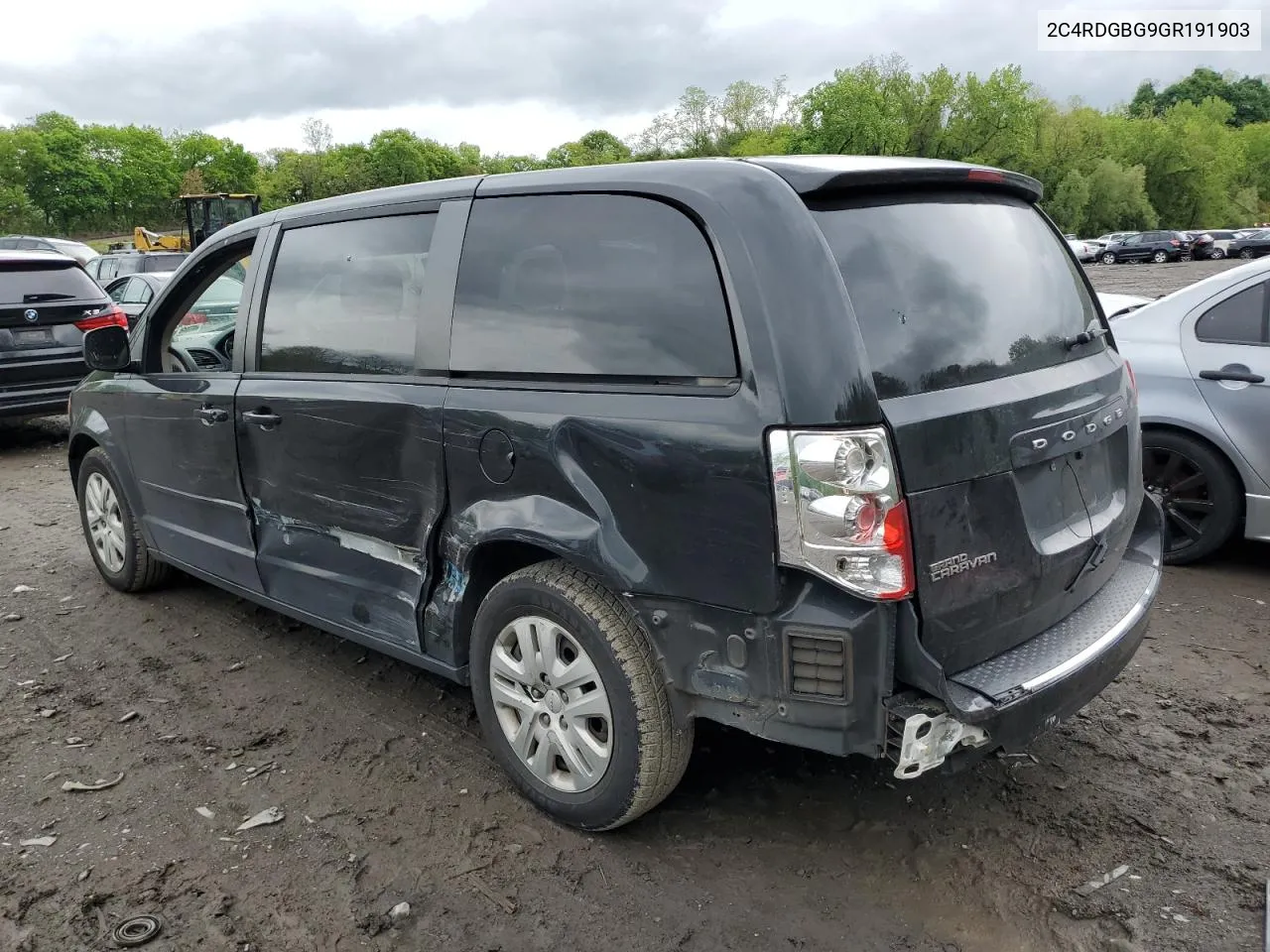 2C4RDGBG9GR191903 2016 Dodge Grand Caravan Se