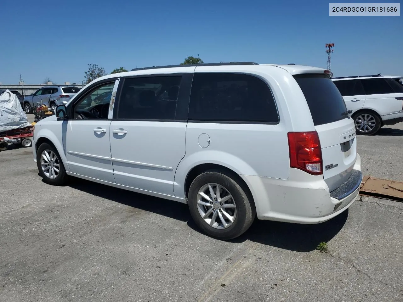 2016 Dodge Grand Caravan Sxt VIN: 2C4RDGCG1GR181686 Lot: 54003464