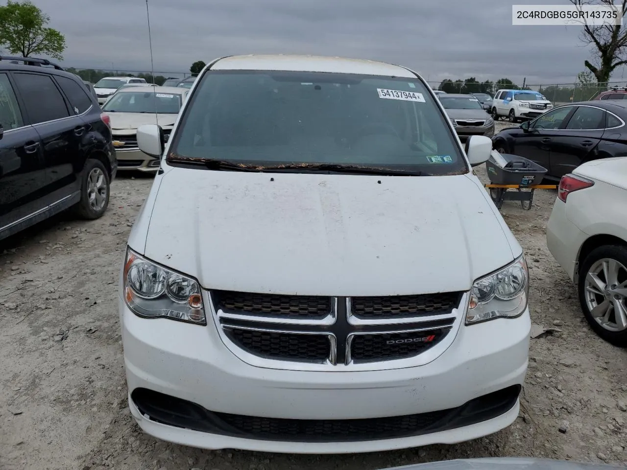 2C4RDGBG5GR143735 2016 Dodge Grand Caravan Se