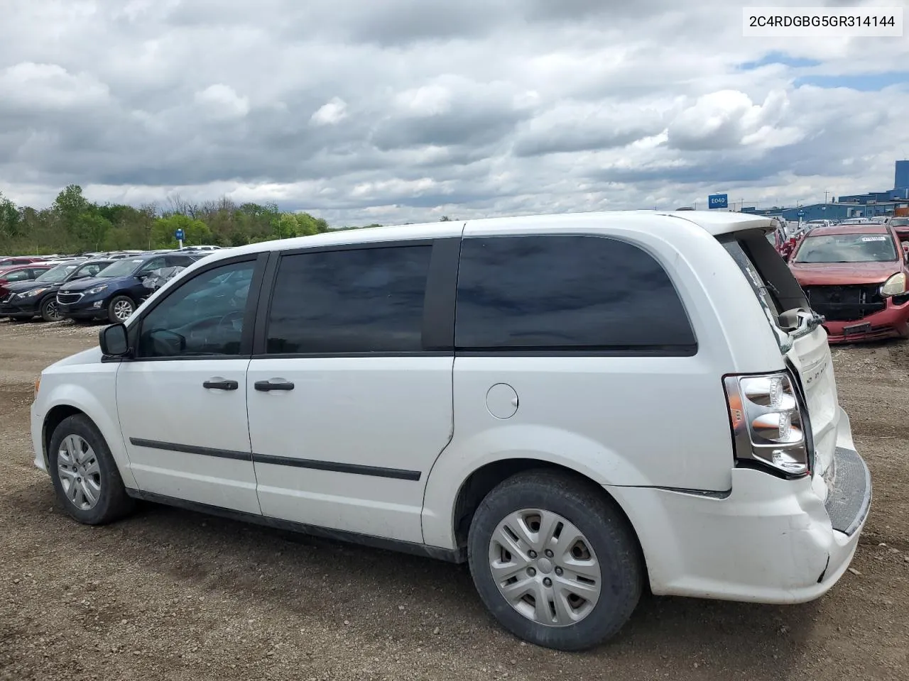 2C4RDGBG5GR314144 2016 Dodge Grand Caravan Se