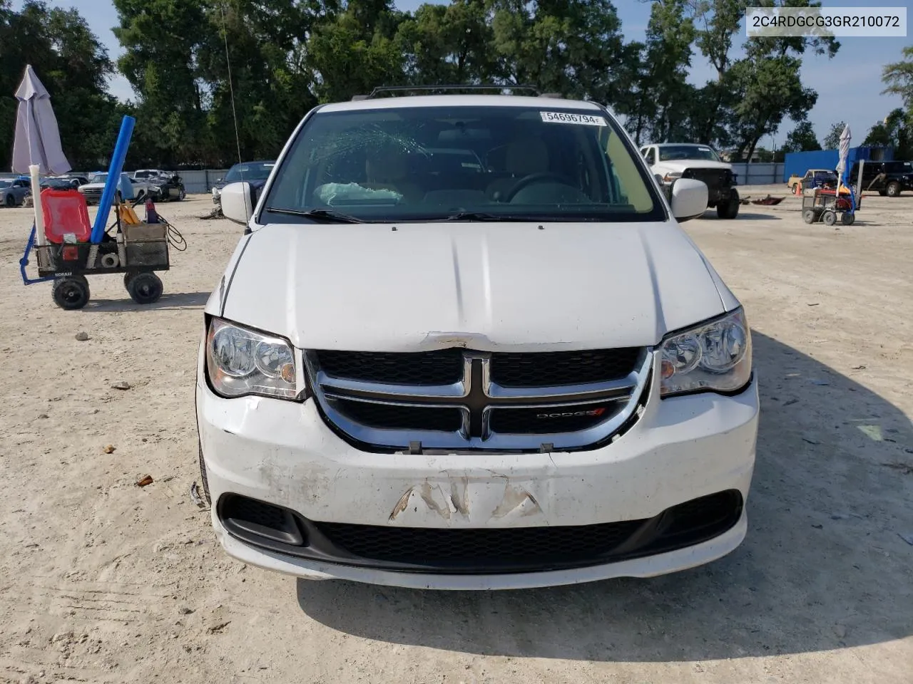 2C4RDGCG3GR210072 2016 Dodge Grand Caravan Sxt