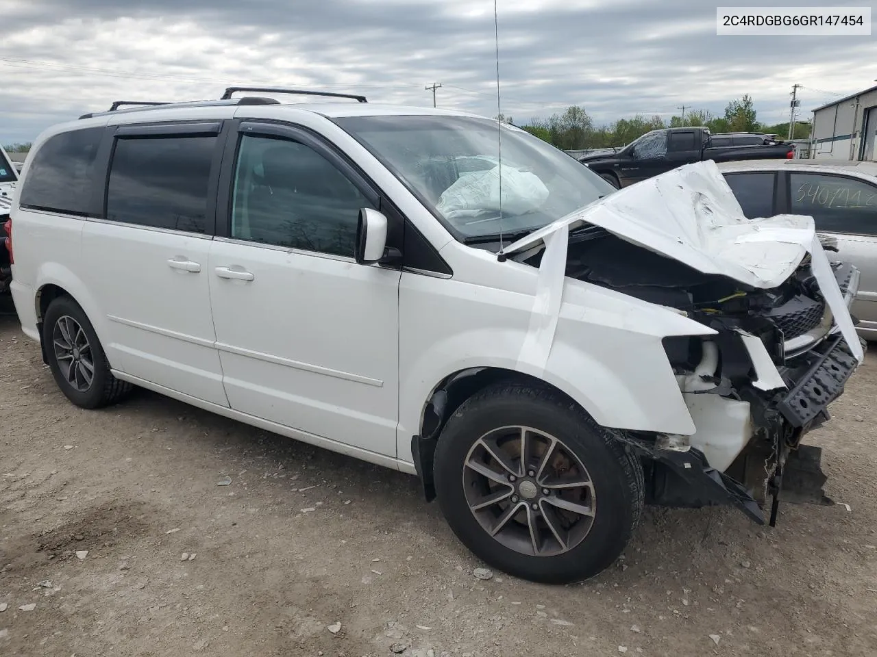 2016 Dodge Grand Caravan Se VIN: 2C4RDGBG6GR147454 Lot: 54754374