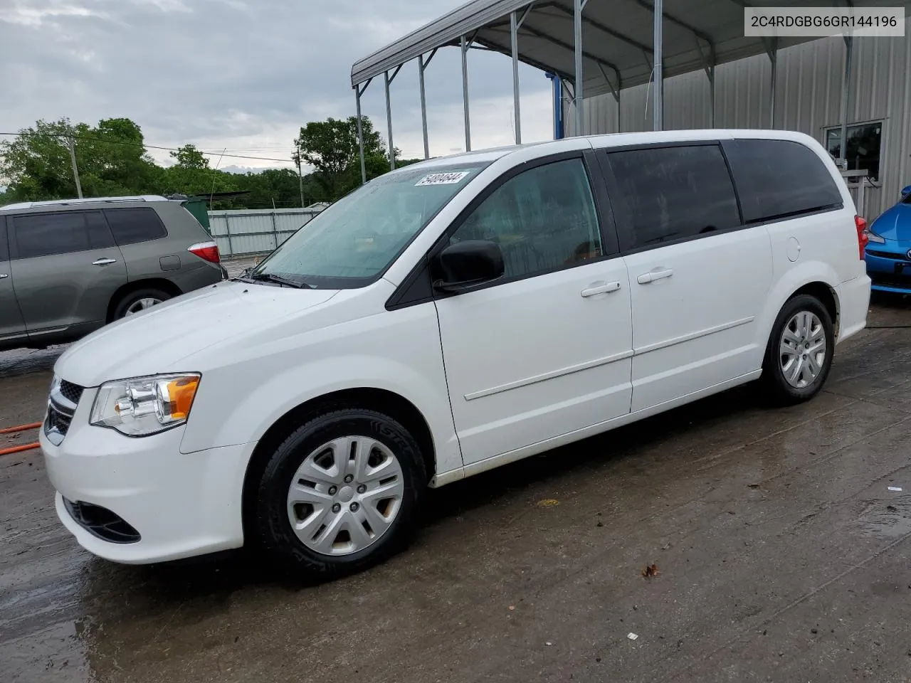 2C4RDGBG6GR144196 2016 Dodge Grand Caravan Se