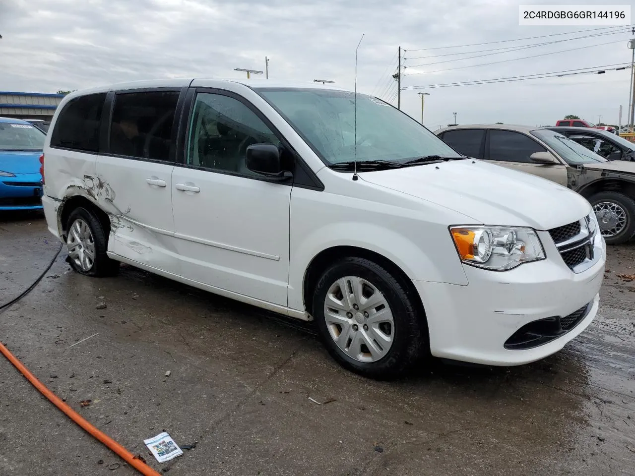 2016 Dodge Grand Caravan Se VIN: 2C4RDGBG6GR144196 Lot: 54804644