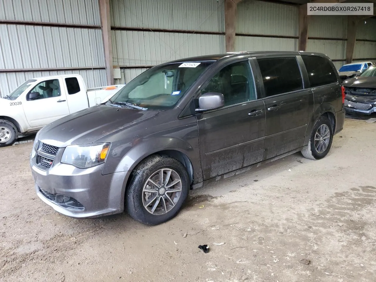 2C4RDGBGXGR267418 2016 Dodge Grand Caravan Se