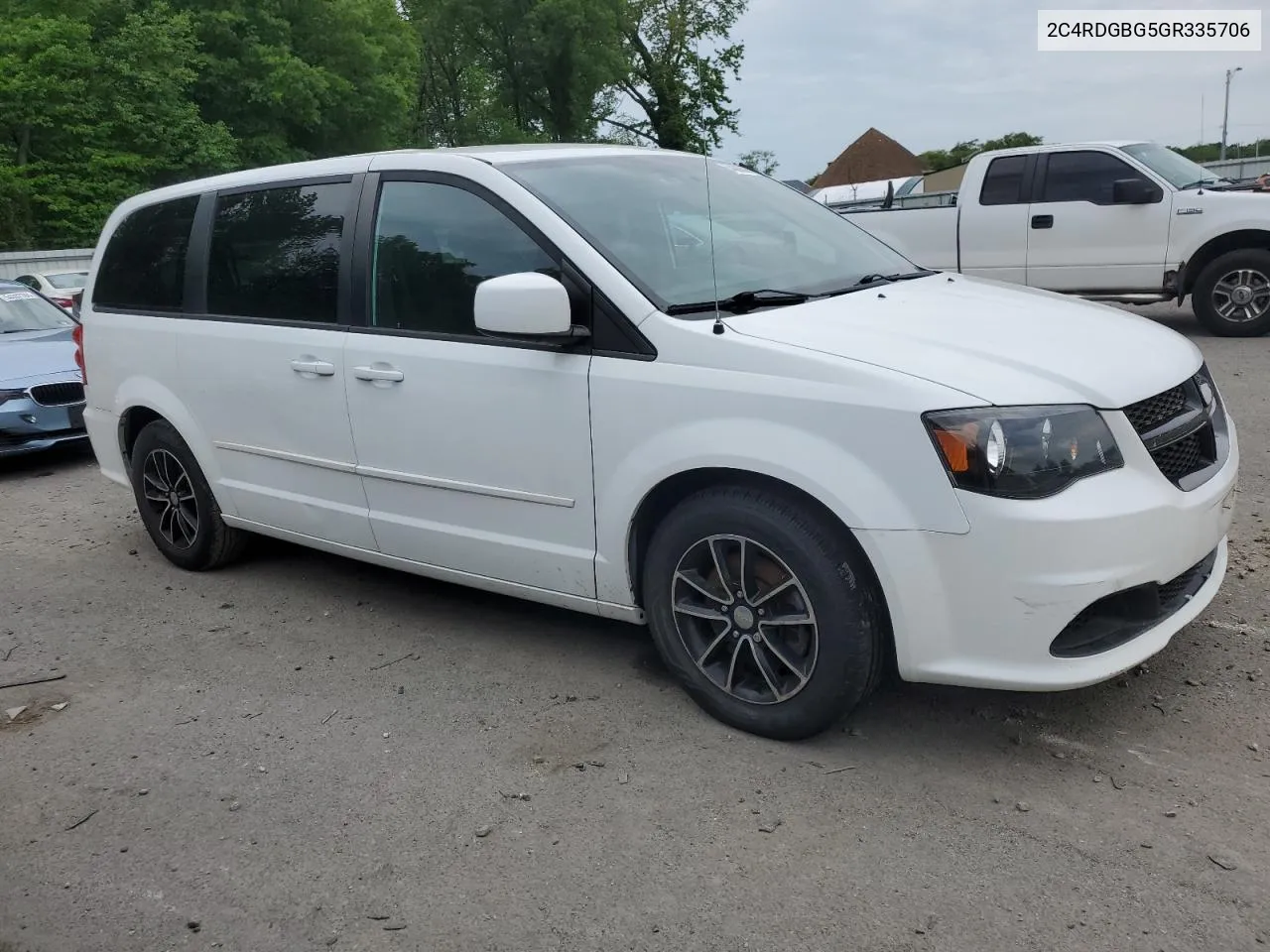 2016 Dodge Grand Caravan Se VIN: 2C4RDGBG5GR335706 Lot: 54896704