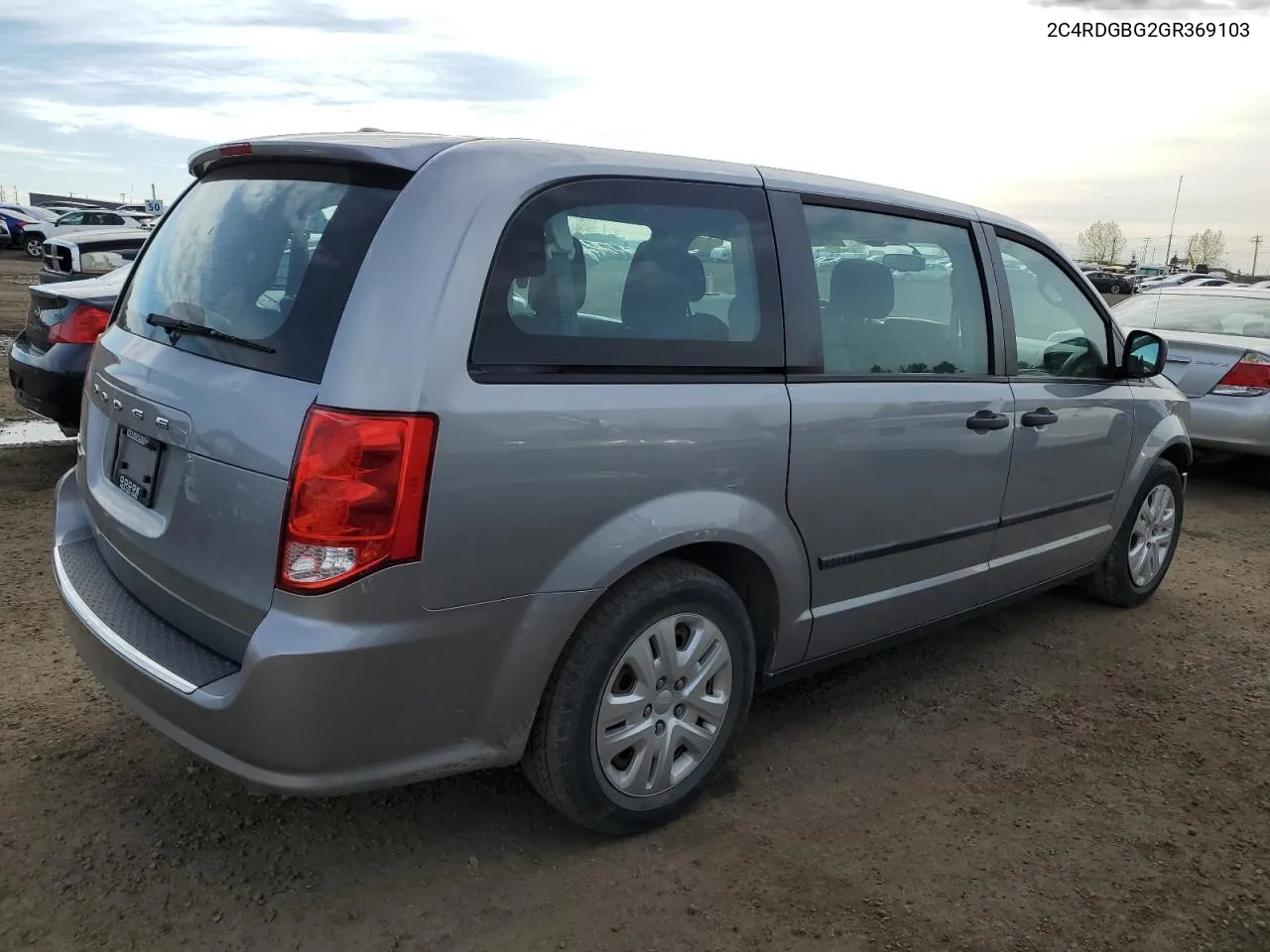 2C4RDGBG2GR369103 2016 Dodge Grand Caravan Se